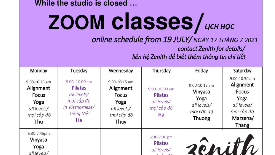 Zoom Class