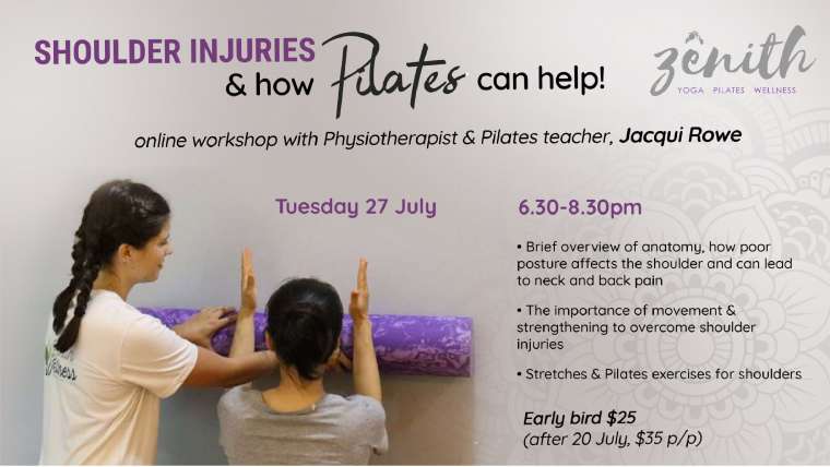 Shoudler Injuries & how Pilates can Help