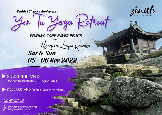 Yoga Nghỉ Dưỡng 2022 tại Làng Nương Yên Tử