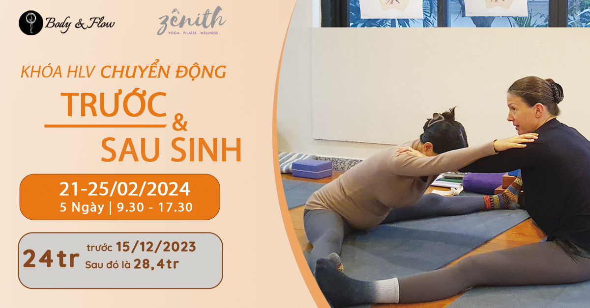 Khóa HLV chuyển động trước và sau sinh